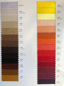 Bänder mit goldenem, erhabenem Druck – Farben zur Auswahl