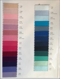 Bänder mit goldenem, erhabenem Druck – Farben zur Auswahl