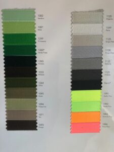 Bänder mit goldenem, erhabenem Druck – Farben zur Auswahl